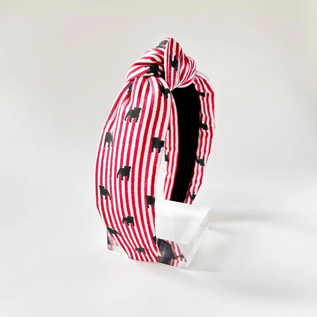 Dog Seersucker Headband