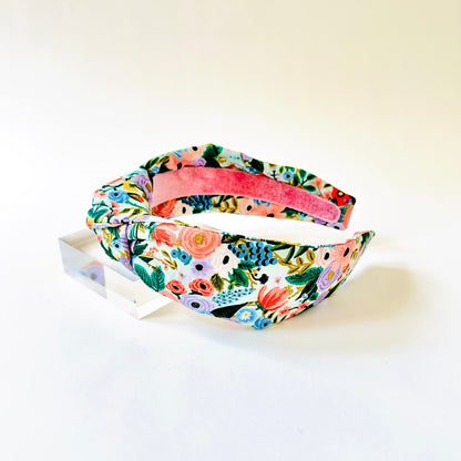 Rifle Paper Co. Garden Party Cotton Headband in Mint