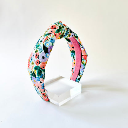 Rifle Paper Co. Garden Party Cotton Headband in Mint